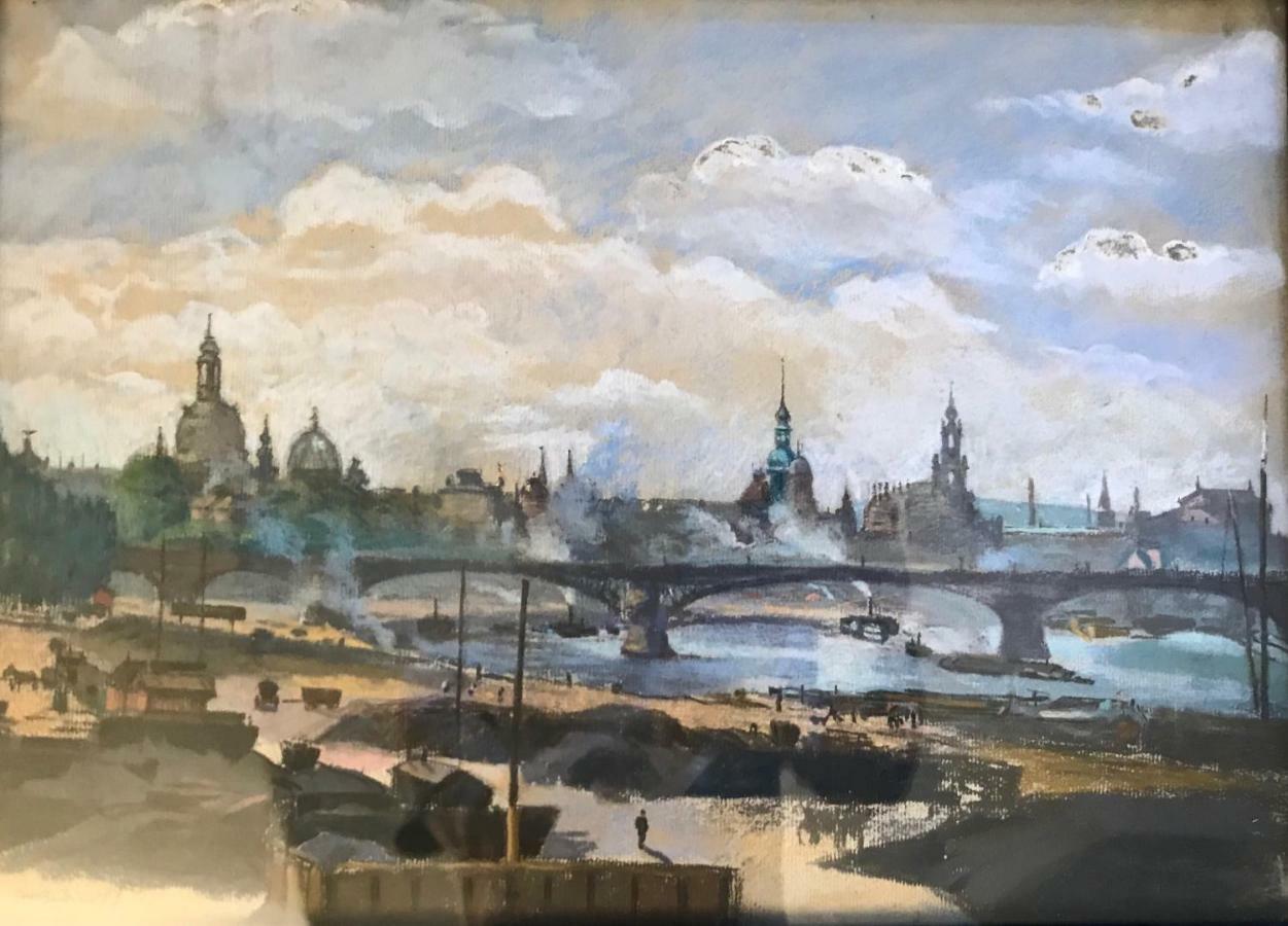 Ferienwohnung Natur Und Kunst Dresden Buitenkant foto