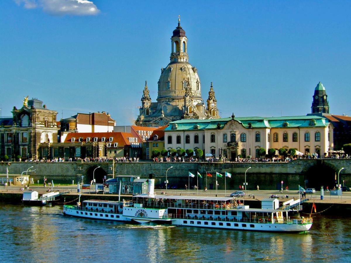 Ferienwohnung Natur Und Kunst Dresden Buitenkant foto