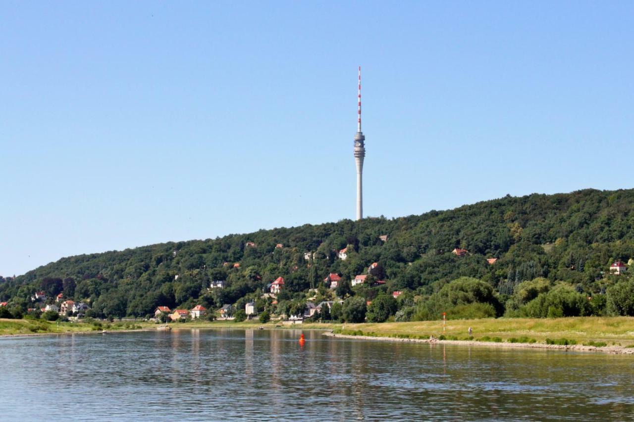 Ferienwohnung Natur Und Kunst Dresden Buitenkant foto